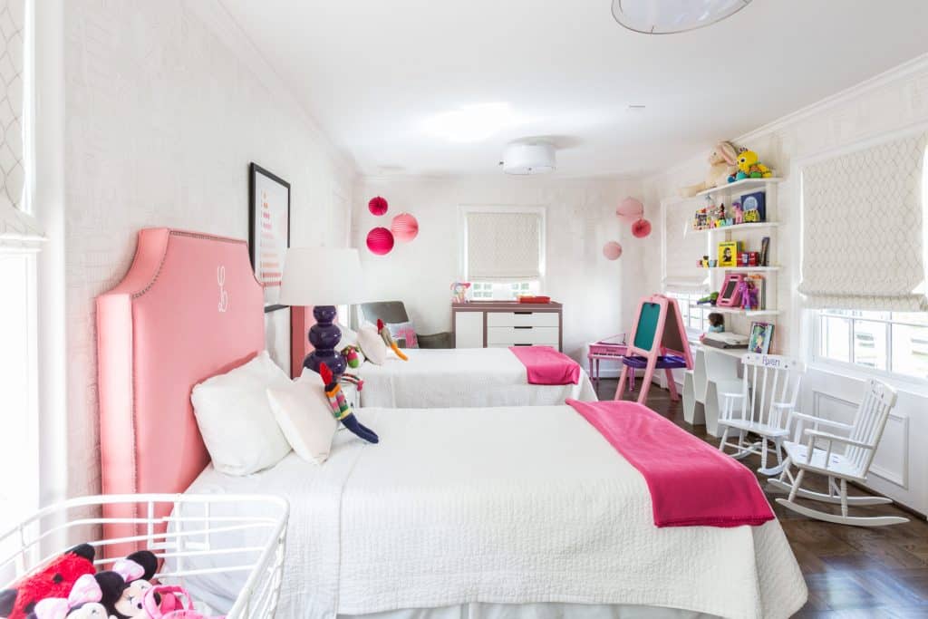 Southampton Houston Interior Design - Laura Umansky's Twins' Room
