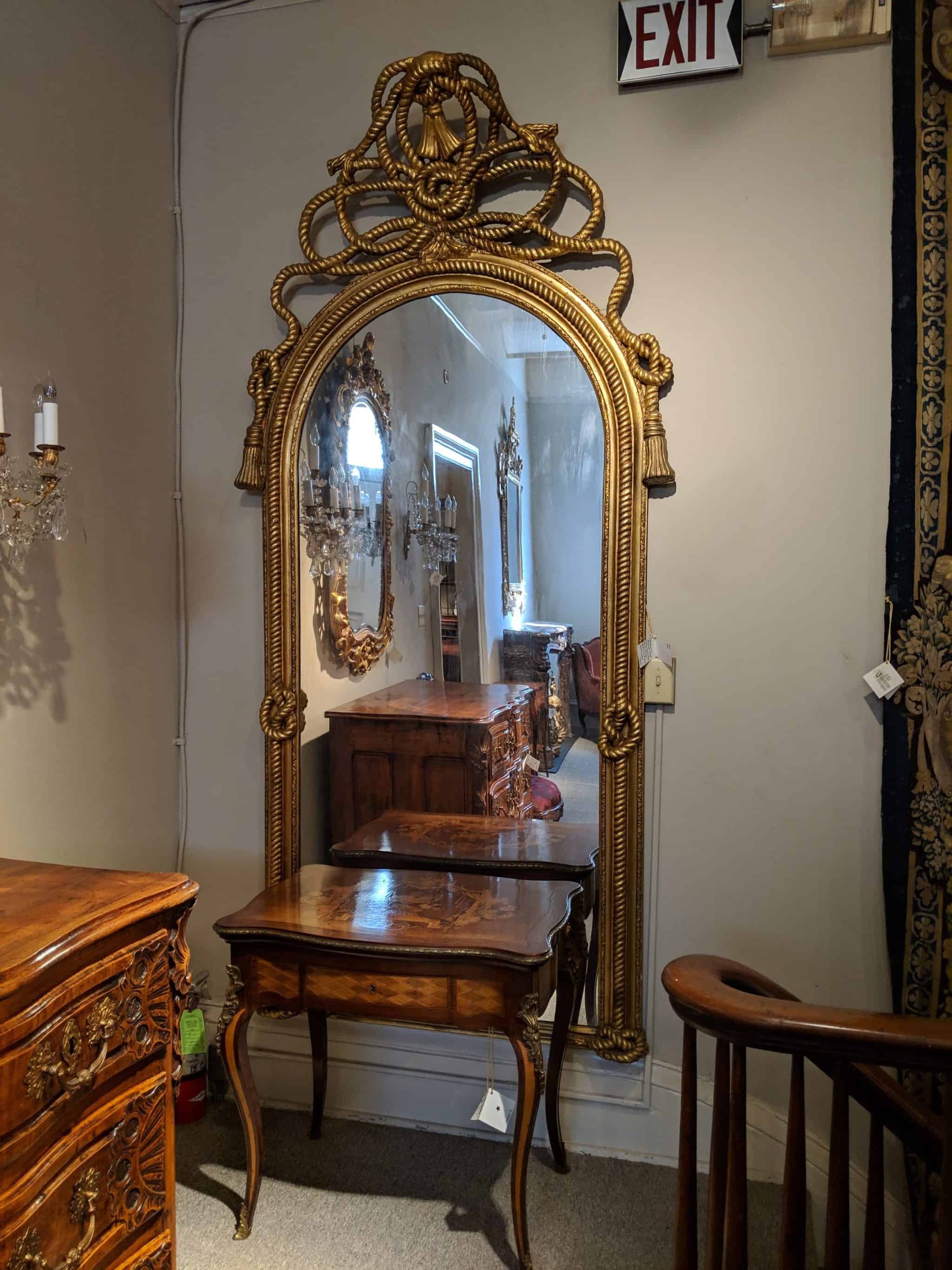 I'll take an antique mirror any day