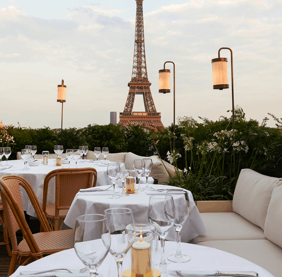 Shannon's romantic restaurant pick: Girafe, a beautiful spot in the heart of Paris