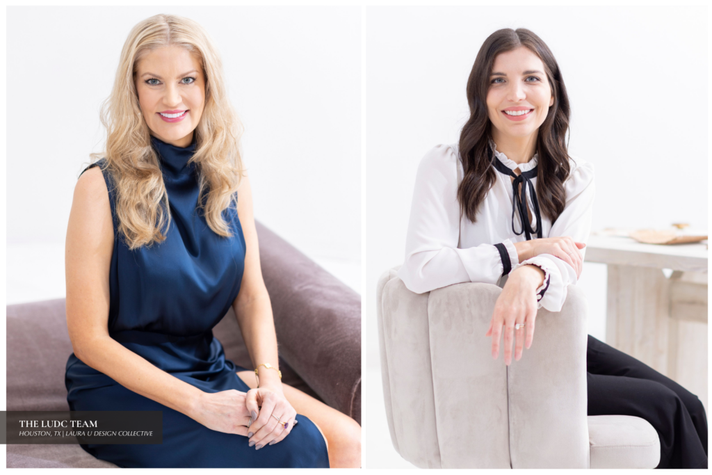 Laura U Design Collective Director of Interior Design Shannon Smith and Director of Residential Design Megan Strasburg