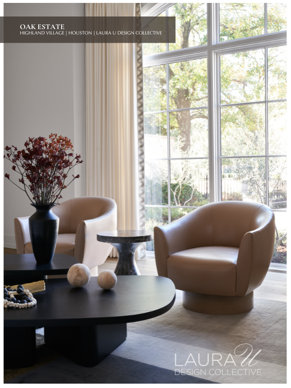 Our team upholstered the Galapagos Sofa by Adriana Hoyos in custom fabric.