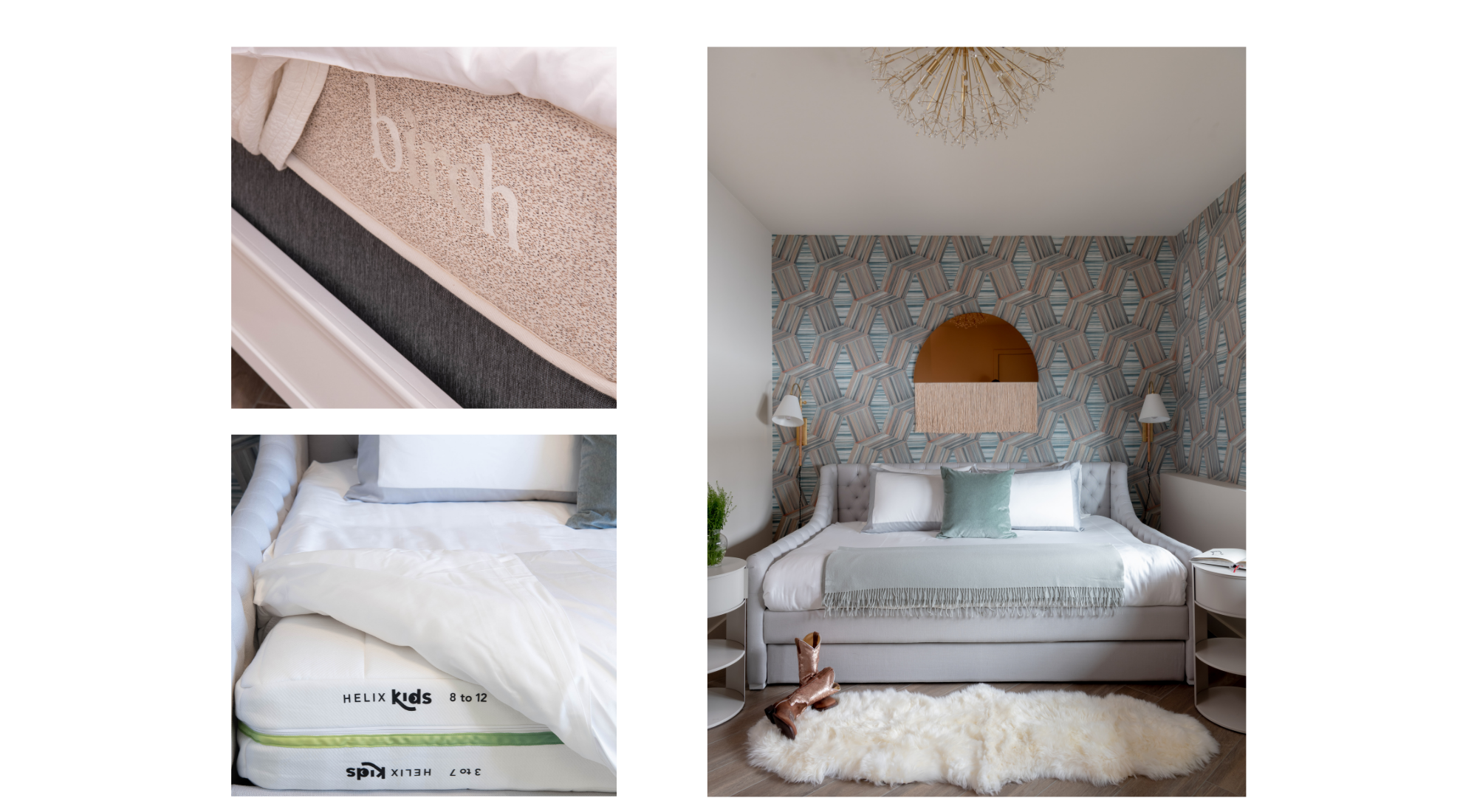 Laura selected Helix and Birch mattresses for her home.