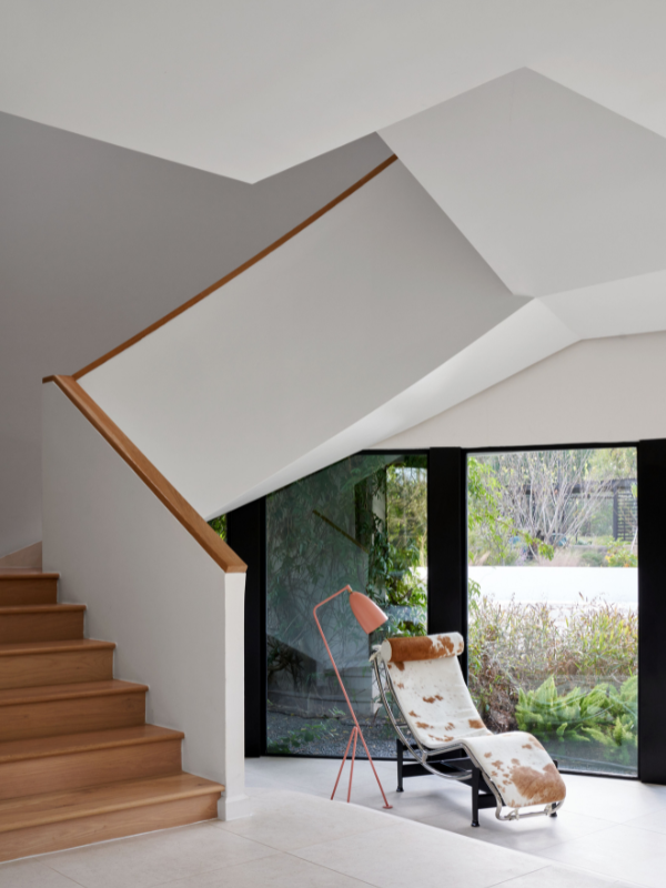 vintage and modern furniture in River Oaks Modern