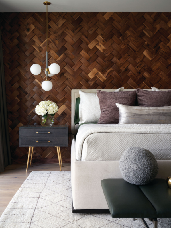River Oaks Modern bedroom