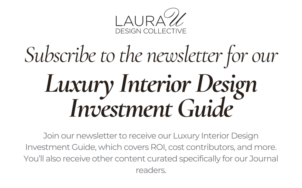 luxury design investment guide
